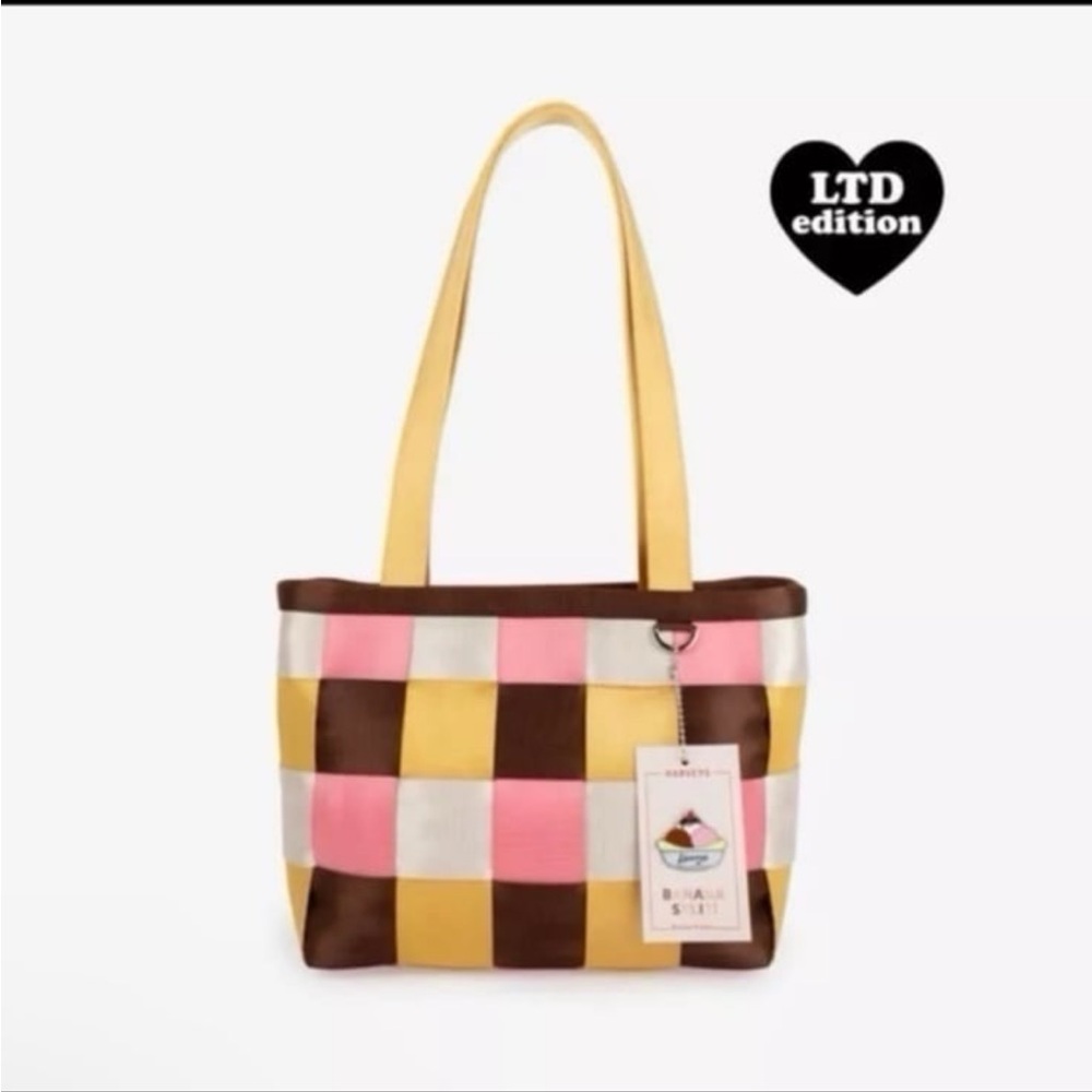 NWT Harvey’s seatbelt bag LTD Medium Tote Bag purse ice cream